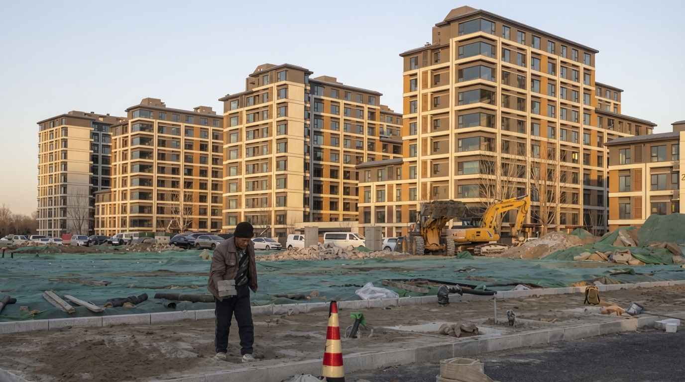 Китайският имотен пазар охлажда рязко – цените падат, натискът върху строителите се засилва