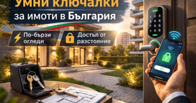 Умни ключалки за имоти в България