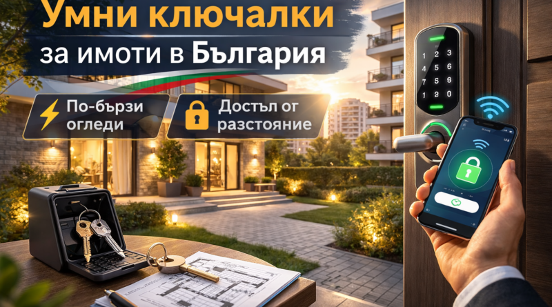 Умни ключалки за имоти в България
