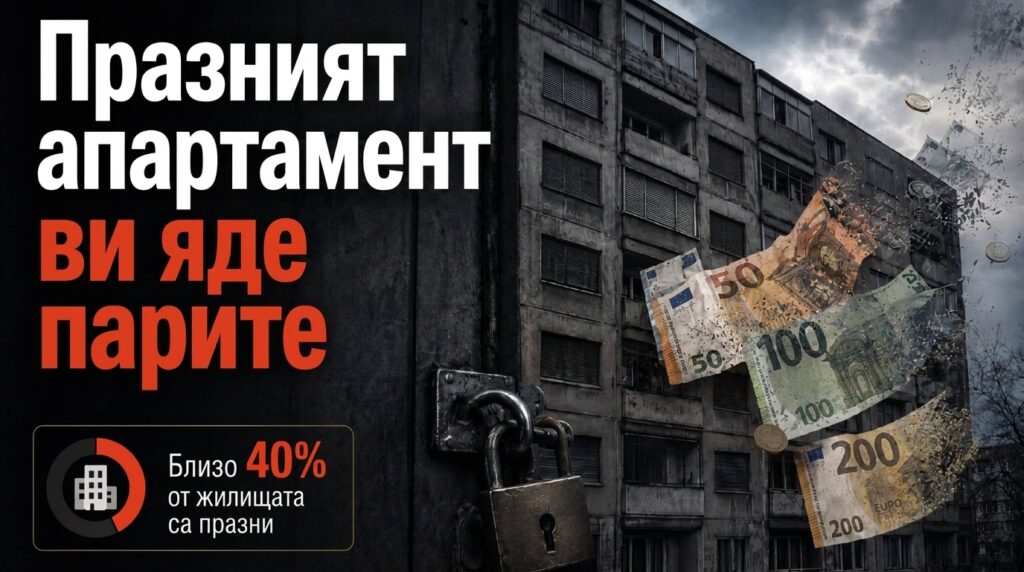 Спуснати щори, тъмни входове и ключалки, които държат не сигурност, а капитал&hellip;